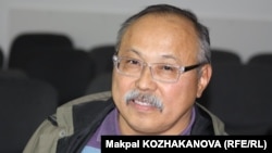 «Намыс» қоғамдық бірлестігінің жетекшісі Қайрат Иманалиев. Алматы, 22 мамыр 2014 жыл.