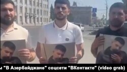 Акция памяти Векила Абдуллаева в Новосибирске