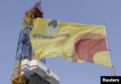 Красноярск өлкесіндегі "Роснефть" компаниясы мұнай кеніші. 26 наурыз 2015 жыл.