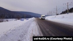 Трасса Вилюй в Приангарье