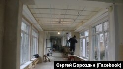 Ремонт в здании политехнического колледжа, Керчь