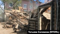 В Томске снесли исторический дом