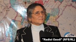 Ойнихол Бобоназарова, Тәжікстан президенті сайлауына қатысудан бас тартқан оппозициялық кандидат. 