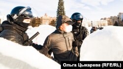 Хабаровск, протестный митинг